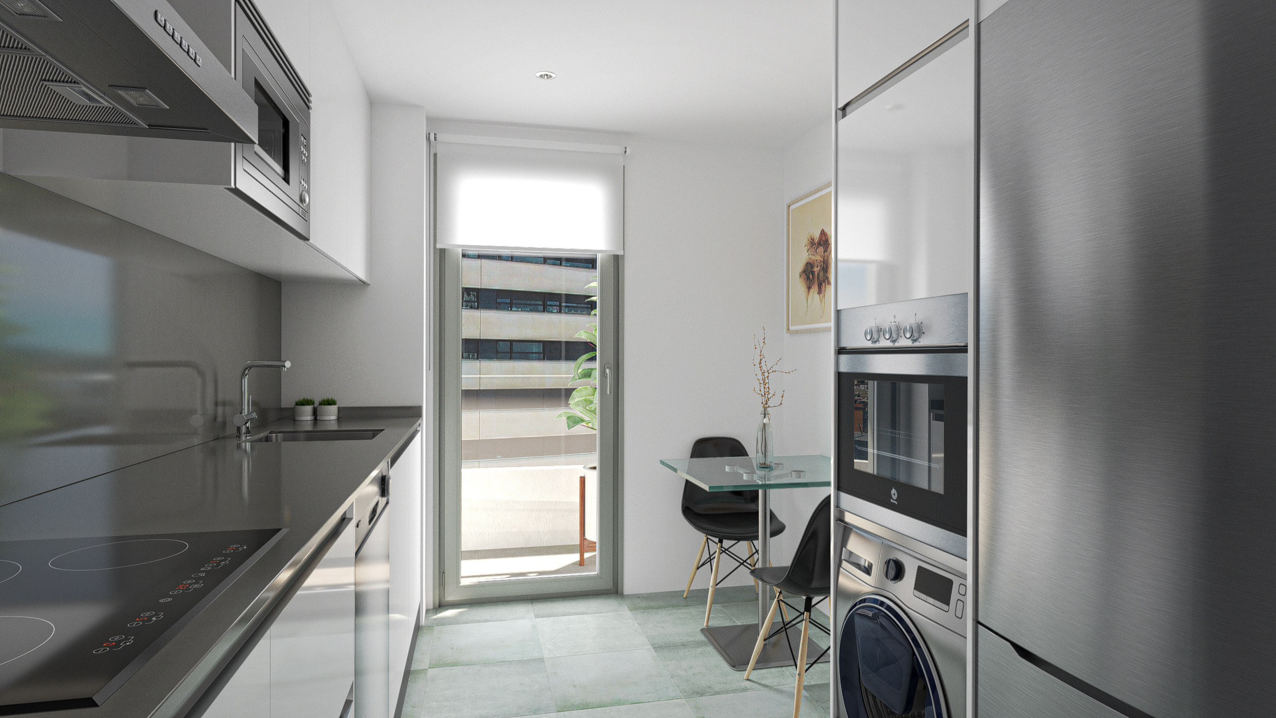 2BR High-Floor Apartment – Neinor Homes — Plaza Europa 38 Homes