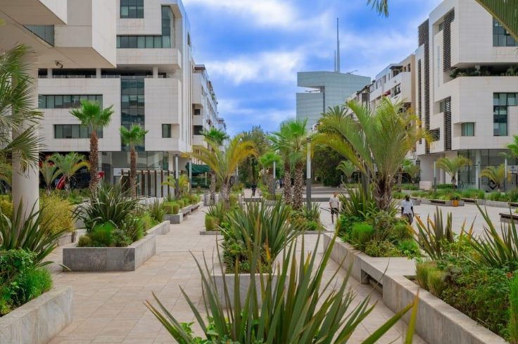 Luxury 4-Bedroom Apartment in Mahaj Riad Rabat Mahaj Riad Douja Promotion Groupe Addoha S.A. (popularly known as Groupe Addoha)