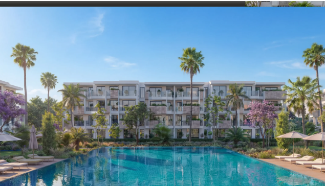 Two-Bedroom Apartment at Les Résidences de l’Océan Prestigia Luxury Developments Douja Promotion Groupe Addoha S.A. (popularly known as Groupe Addoha)